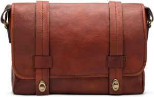 Bosca Washed Leather Messenger