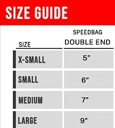 Boxing Speed Bag Latex Heavy-Duty Replacement Glue in Bladder for Boxing Double End Speed Bags, 9-inch Large, Set of 2