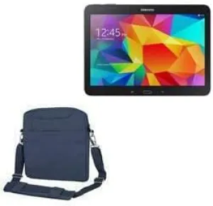 BoxWave Case Compatible with Galaxy Tab S 10.5 - Encompass Urban Bag, Over Shoulder Messenger Straps Handle Bag Pockets - Navy