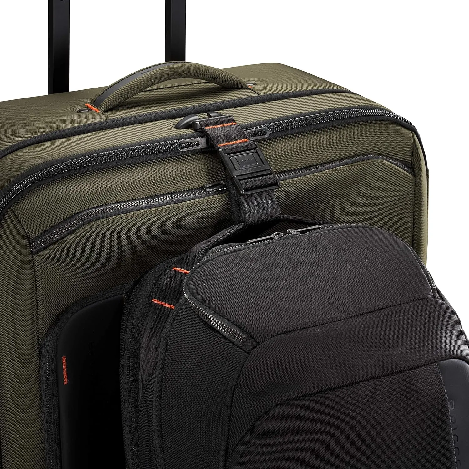 Briggs & Riley 29" Large Expandable Spinner - Checked Luggage for Travel, Suitcases with Wheels, Softside Rolling Bag for Men & Women, Self-Repairing Zipper - ZDX Collection, Hunter