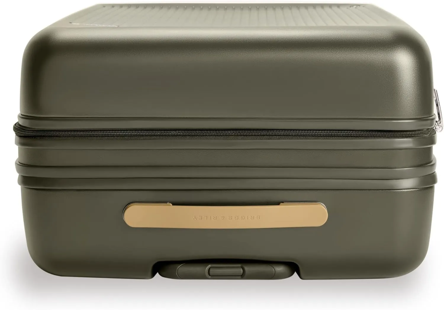 Briggs & Riley 30" Large Expandable Spinner - Checked Luggage for Travel, Suitcases with Wheels, Hardside Rolling Bag for Men & Women, Self-Repairing Zipper - Sympatico Collection, Olive