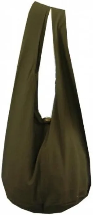 BTP! Thai Monk Buddha Cotton Sling Crossbody Messenger Bag Shlouder Purse Hippie Hobo Medium