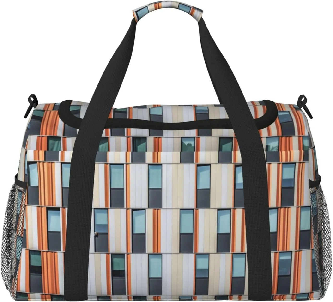 Building Window Travel Duffel Bag Large Foldable Waterproof Overnight Bag For Beach Swim Bags Pool Sports Gym