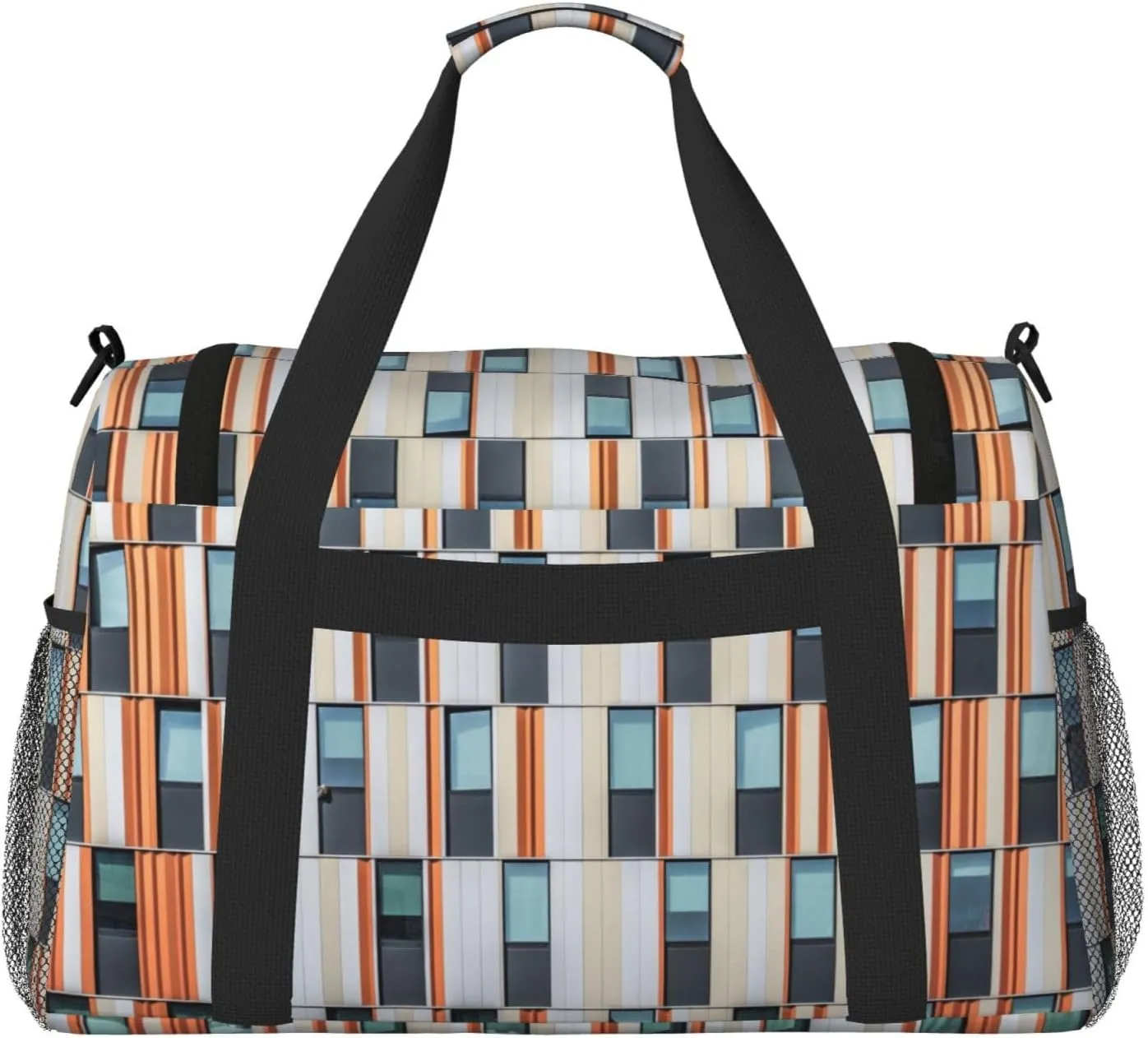 Building Window Travel Duffel Bag Large Foldable Waterproof Overnight Bag For Beach Swim Bags Pool Sports Gym