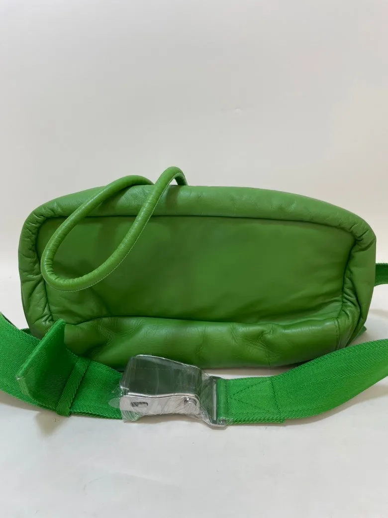 BV Vintage Green Messenger Bag - Preloved