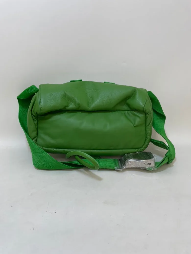 BV Vintage Green Messenger Bag - Preloved