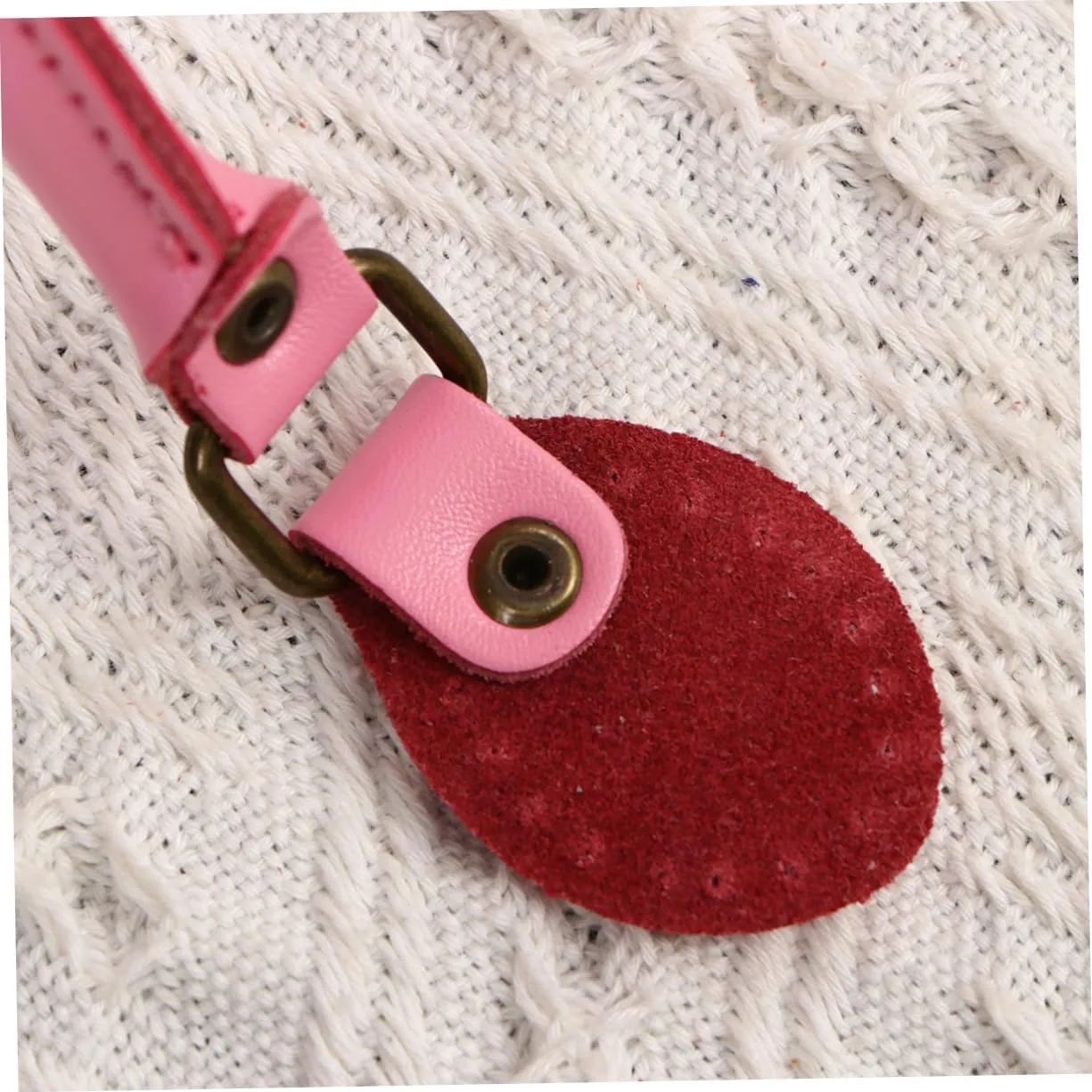 Cabilock DIY Handbag Strap 50cm Leather Bag Handle Tote Bag Accessory Cowhide Belt for Women's Pouch