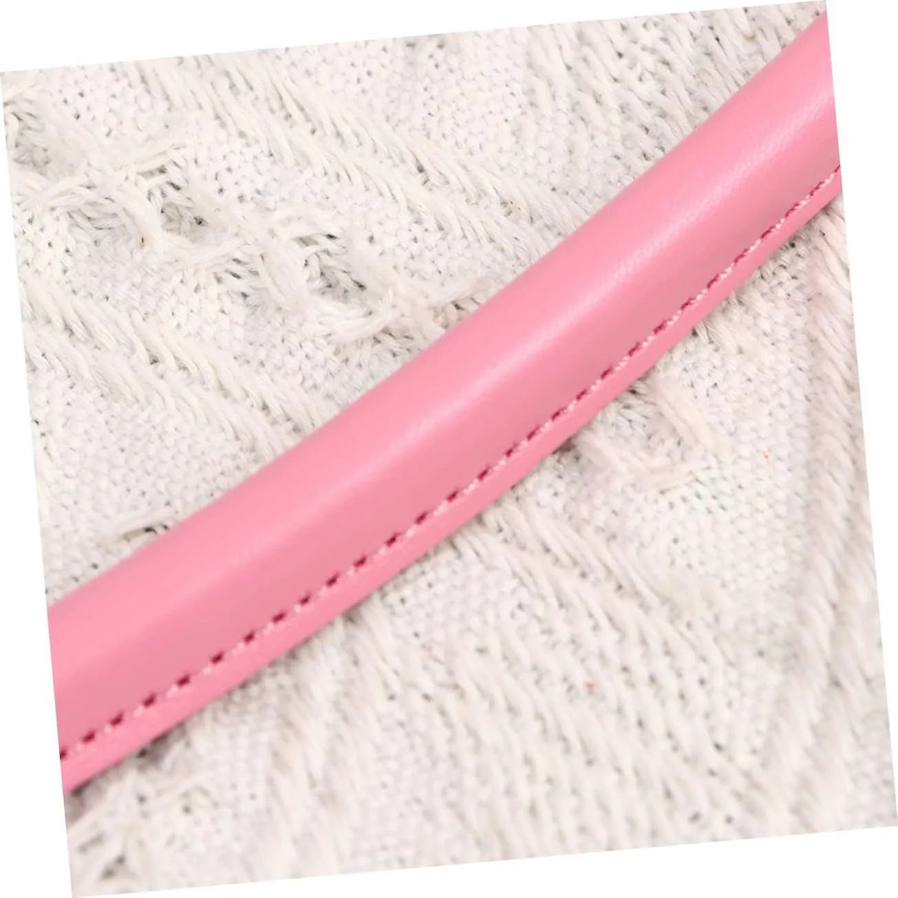 Cabilock DIY Handbag Strap 50cm Leather Bag Handle Tote Bag Accessory Cowhide Belt for Women's Pouch