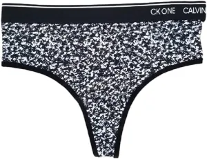 Calvin Klein Women's Ck One Micro High-Waist Thong Panty