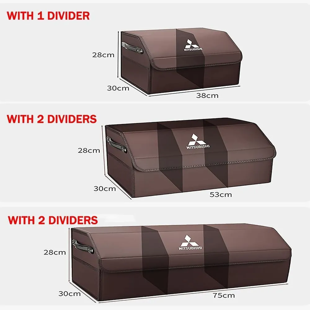 Car Boot Bags for Mitsubishi L200/Lancer/Mirage/Outlander/Pajero, Large Capacity Car Boot Organiser Moisture Proof Storage Bags Storage Accessories,A-Small