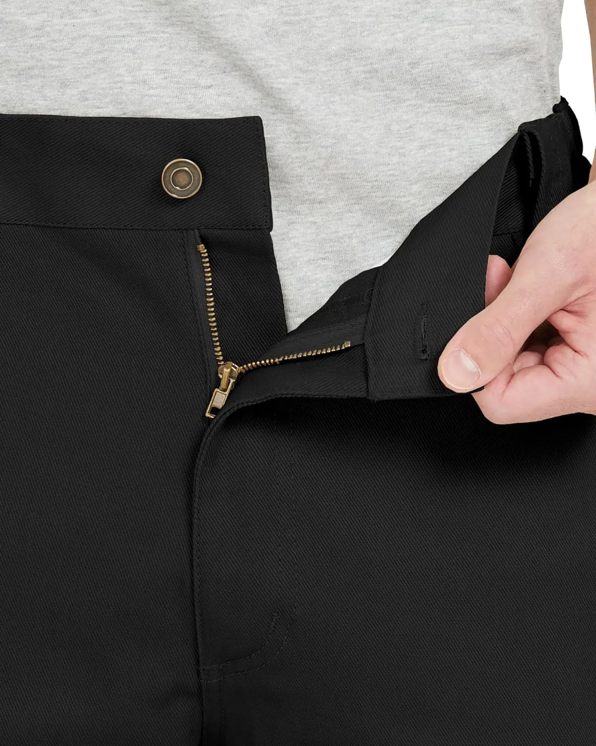 Cargo Pants for Men Ripstop Carpenter Work Pants Relaxed Fit Twill Cotton Casual Hiking Pants
