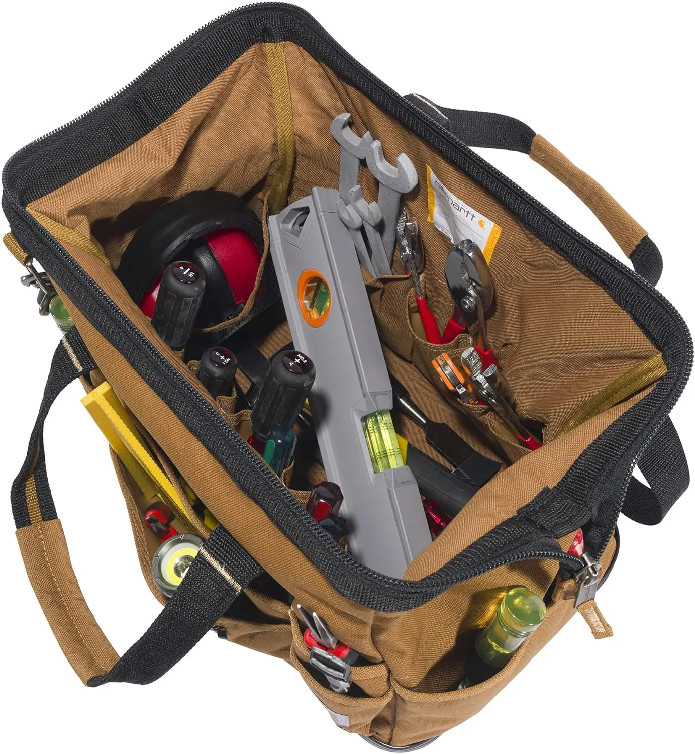 Carhartt Legacy Tool Bag 16-Inch w/ Molded Base, Carhartt Brown