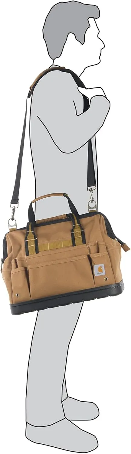 Carhartt Legacy Tool Bag 16-Inch w/ Molded Base, Carhartt Brown