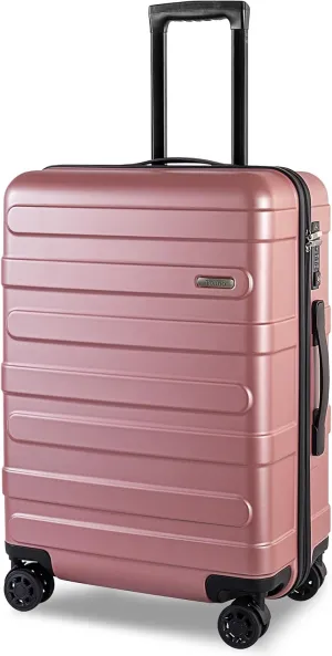 Carry-on Luggage with Spinner Wheels,Suitcases PC ABS Hard Shell - 20in TSA Lock Lightweight Carry on