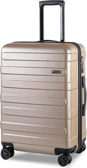 Carry-on Luggage with Spinner Wheels,Suitcases PC ABS Hard Shell - 20in TSA Lock Lightweight Carry on