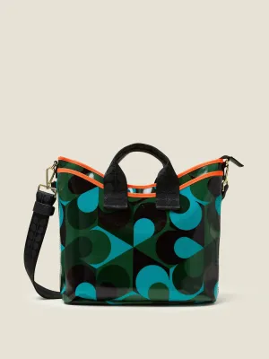 Carrygrab Crossbody in Kaleidoscope Emerald