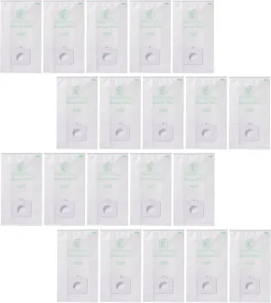 CF Clean Fairy 20Pack Replacement Micro Filtration Vacuum Bags Compatible With Kenmore Canister Type C/Q, 5055, 50557, 50558, 53292 Panasonic Type C-5 Models