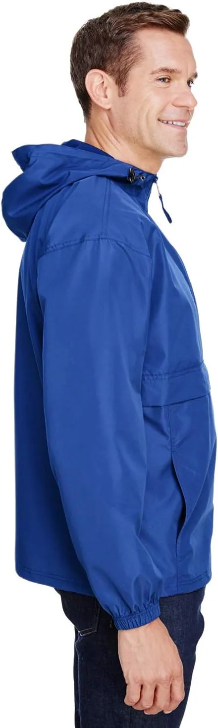 Champion Men's Packable Anorak Quarter-Zip Jacket