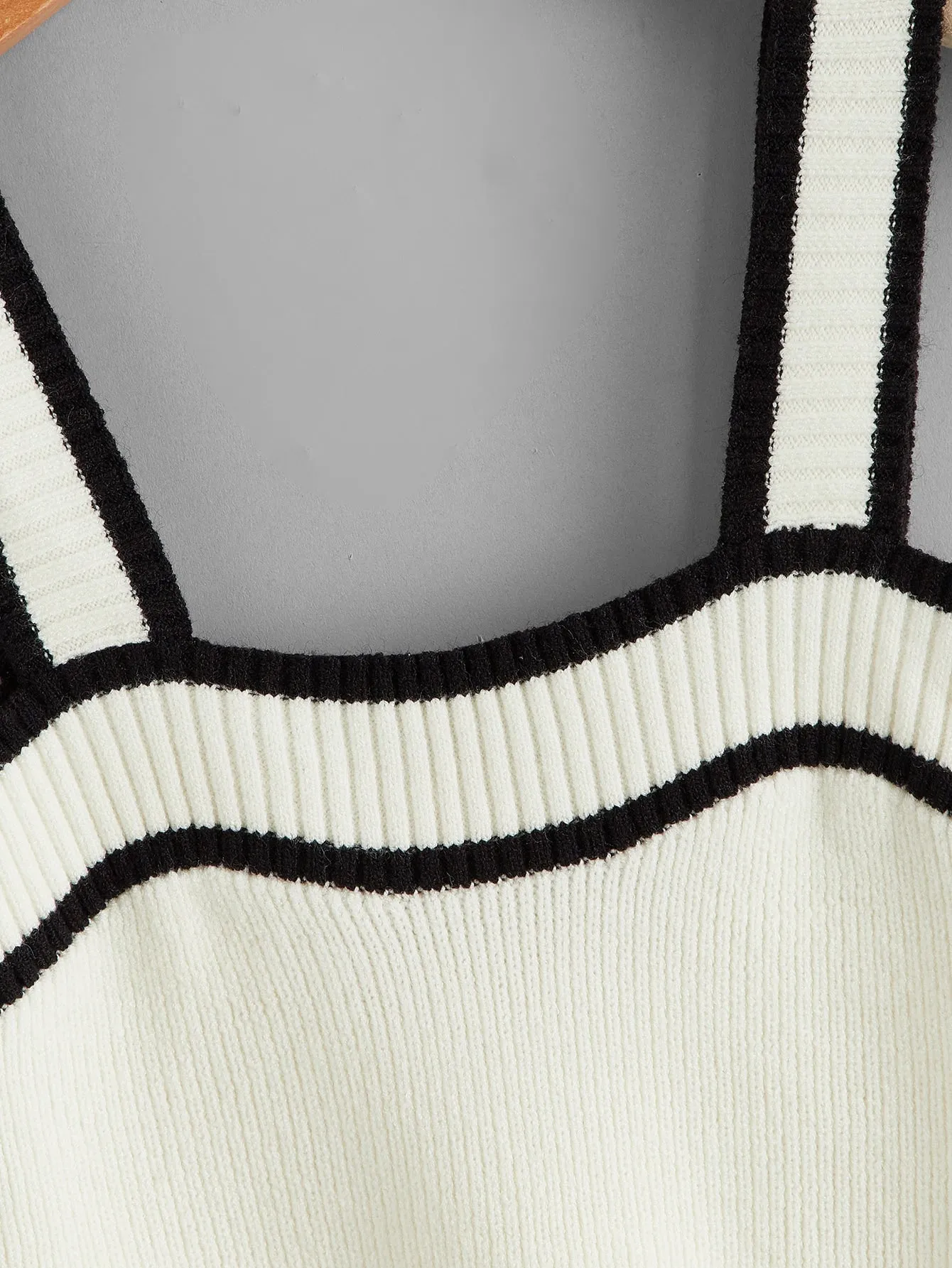 Cherry Vibes: Top corto de rayas para mujer en