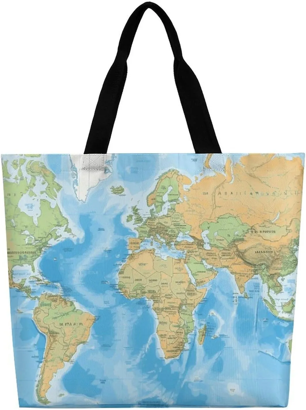 Chinese Style Mandarin Ducks Tote Bag for Women Reusable Grocery Shoulder Bags Shopping Bag for Travel, Groceries