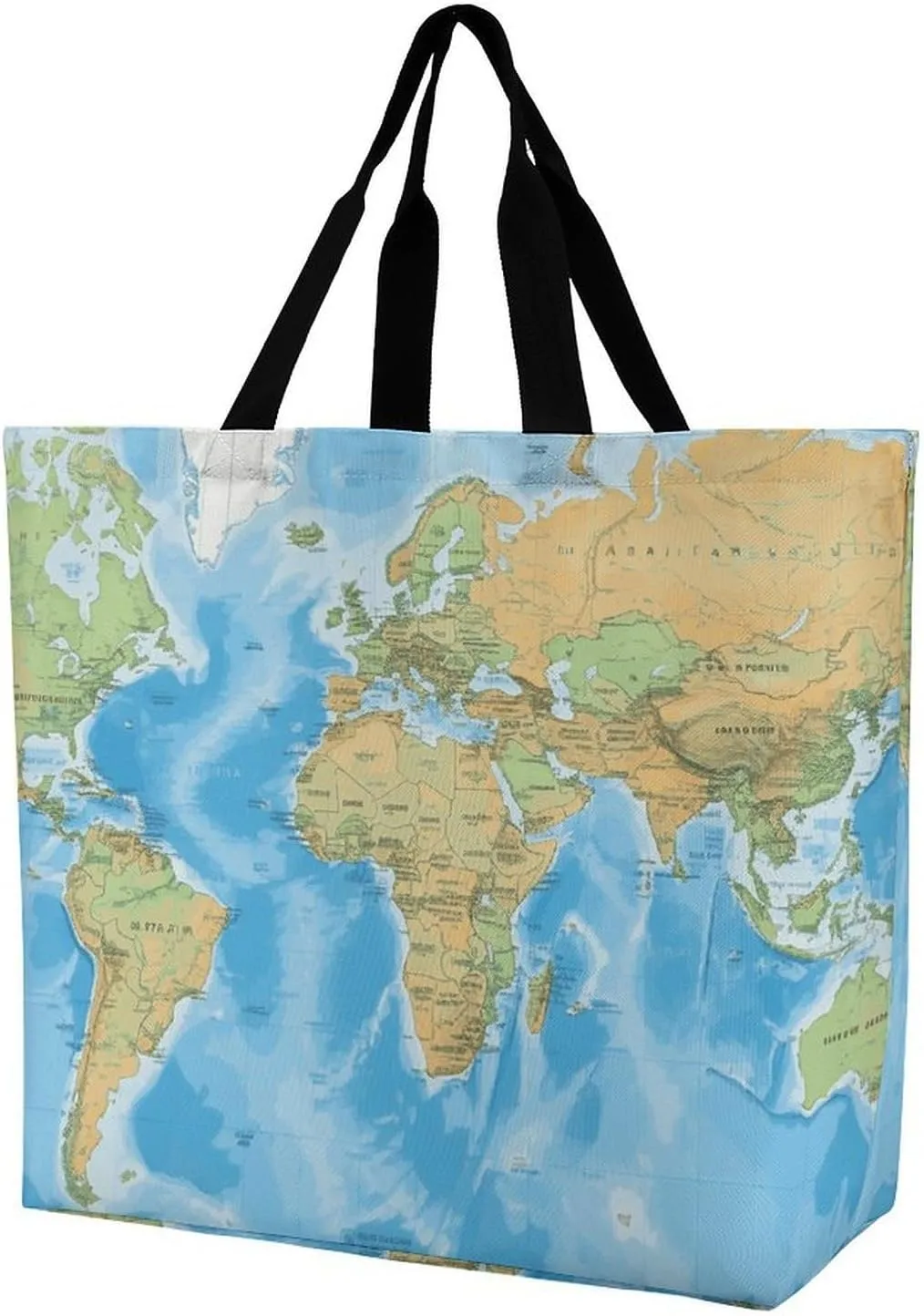 Chinese Style Mandarin Ducks Tote Bag for Women Reusable Grocery Shoulder Bags Shopping Bag for Travel, Groceries