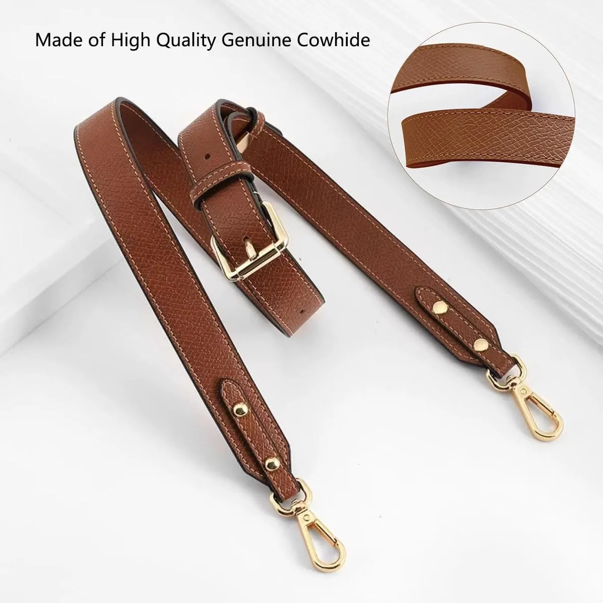 Chispee Bag Strap Set Free Punching Modification Bag Small Transformation Tote Messenger Strap Set