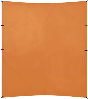 Chocolate Solid Color Pure Plain Stable Beach Tent UPF50  Waterproof Large Sun Shade with Sandbags & Sand Shovel for Family Travel