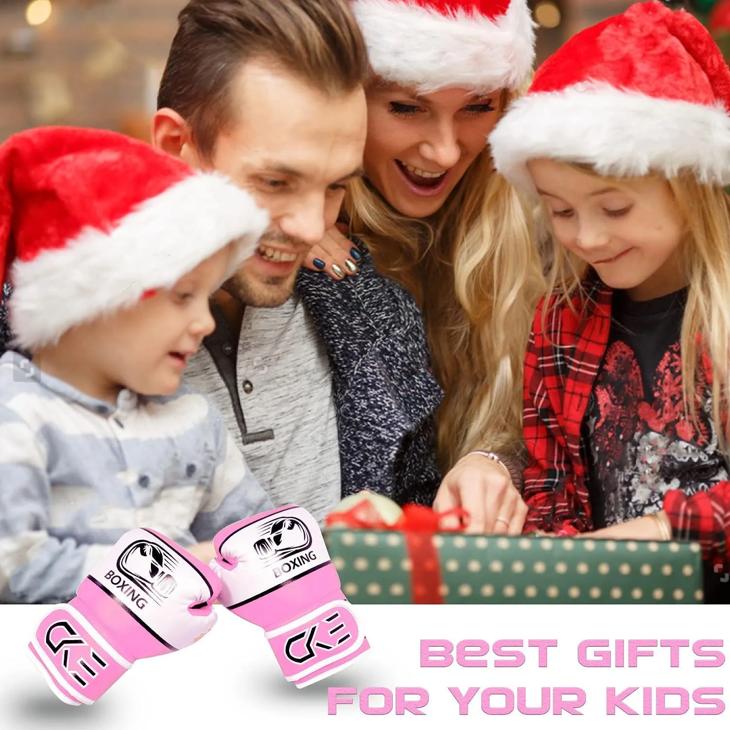 CKE Kids Boxing Gloves for Kids Boys Girls Junior Youth Toddlers Age 5-12 Years Training Boxing Gloves for Punching Bag Kickboxing Muay Thai