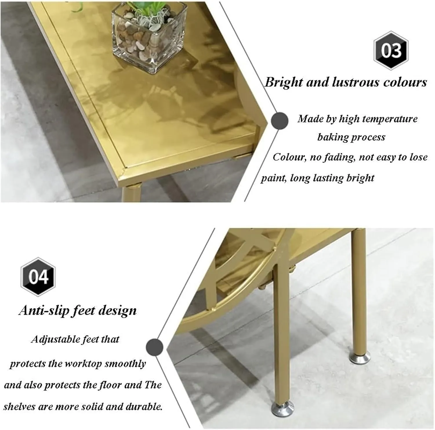 Clothes Rail Garment Rack Retail Display Tables For Shoe Shop, Standing Clothing Shoes Display Rack Unit Storage Shelves Trapezoidal Floor-to-ceiling Shelves Multi-level Shoes And Handbags Shelf ( Col