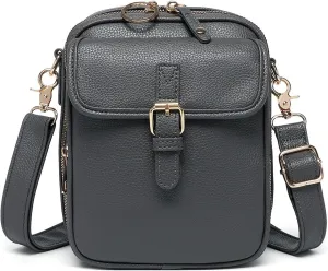 Collaborate Crossbody Leather Bag, Urvashi Crossbody Bag, with 7 Cards Slots Bring Leisure Luxury for Women