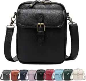 Collaboraten- Crossbody Leather Bag, Crossbody Leather Bag for women, Vintage Anti-Theft