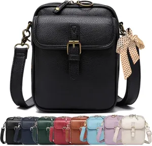 Collaboraten1 Crossbody Leather Bag, Urvashi Crossbody Leather Bag for women, Vintage Anti-Theft Messenger Shoulder Bags