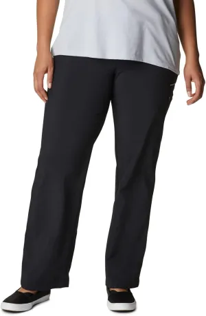 Columbia Women's Aruba Roll Up Pant, Black, 14