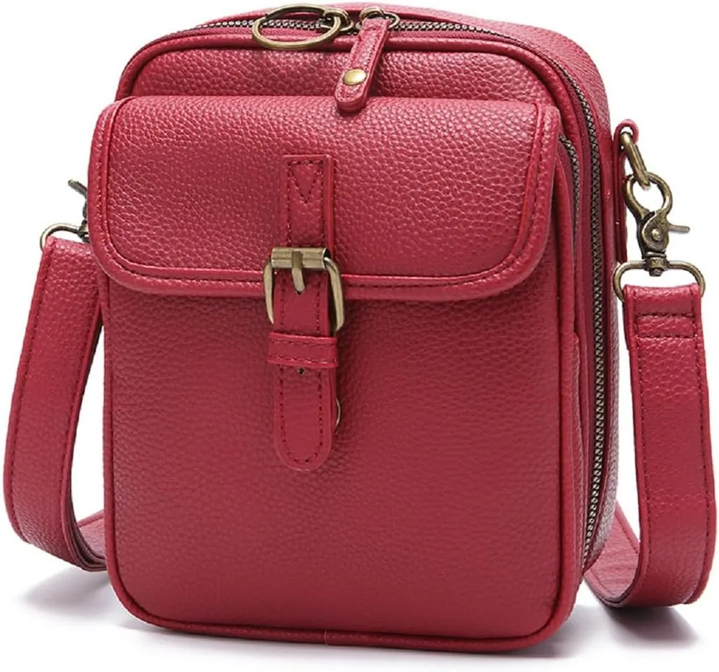 Comebybuy Purse Vintage Mini Messenger Bag, Comebybuy Crossbody Purse, Vintage Large Capacity Messenger Bag for Women