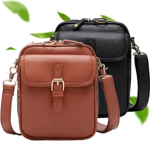 Comebybuy Vintage Large Capacity Messenger Bag, Inbuyus Large Capacity Messenger Bag, Crossbody Shoulder For Women