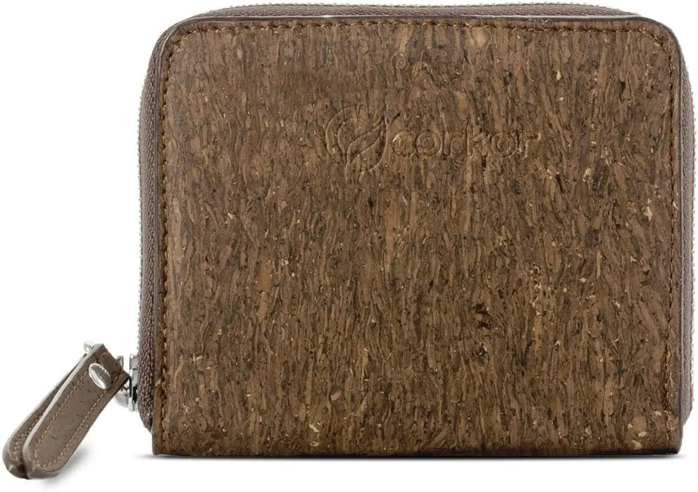 Cork RFID Square Wallet – Women’s Wallet - RFID Blocking - Vegan Leather – Cruelty Free – Eco Friendly - Trunk