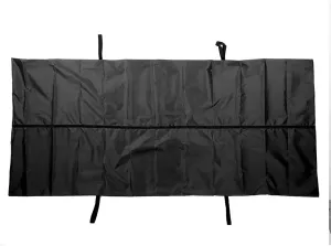 Corpse Bags, Body Bag Leakproof 210D Funeral Supplies Body Bag with 4 Perforated Reinforced Handles for Morgue/Home/Hospital(Black)