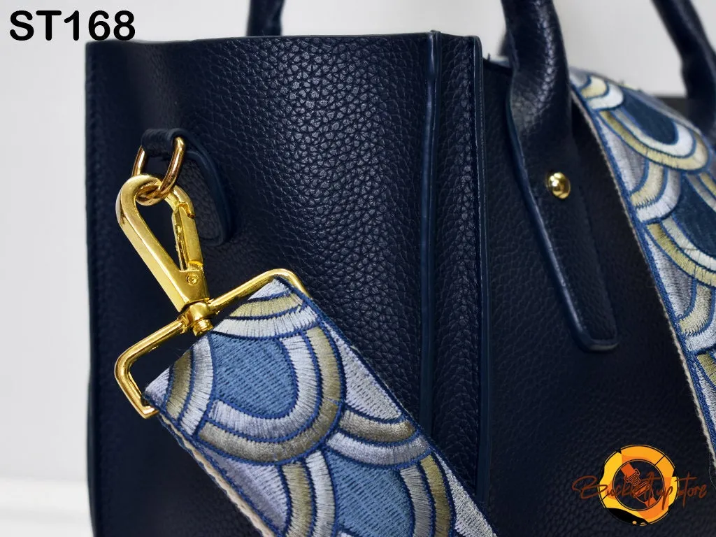 Crossbody Strap for Purses Embroidered Handbag Boho Bag Strap Adjustable Camera Strap Embroidery Replacement Strap Guitar Strap Gift for her