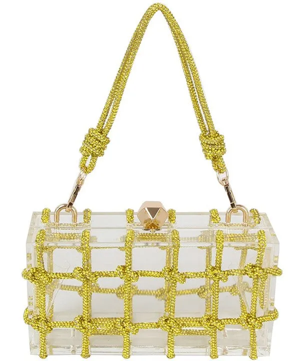 Crystal Cage Acrylic Bag