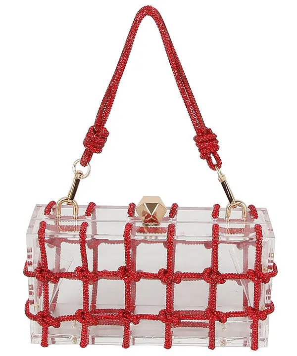 Crystal Cage Acrylic Bag