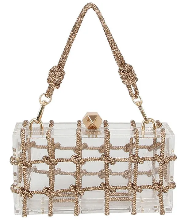 Crystal Cage Acrylic Bag