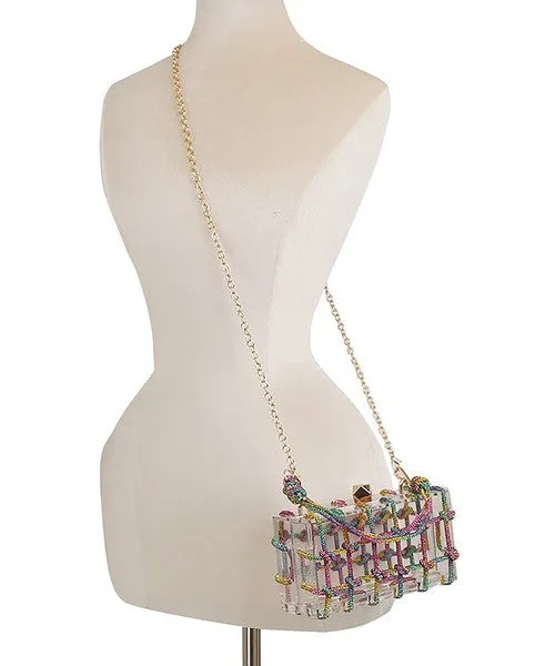 Crystal Cage Acrylic Bag