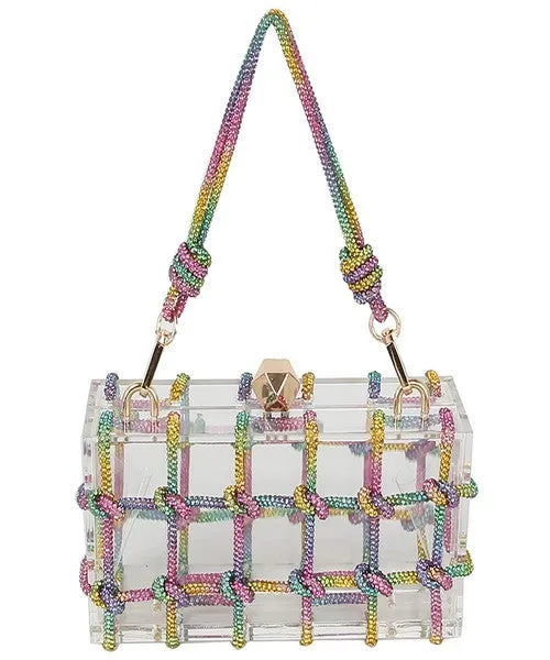 Crystal Cage Acrylic Bag