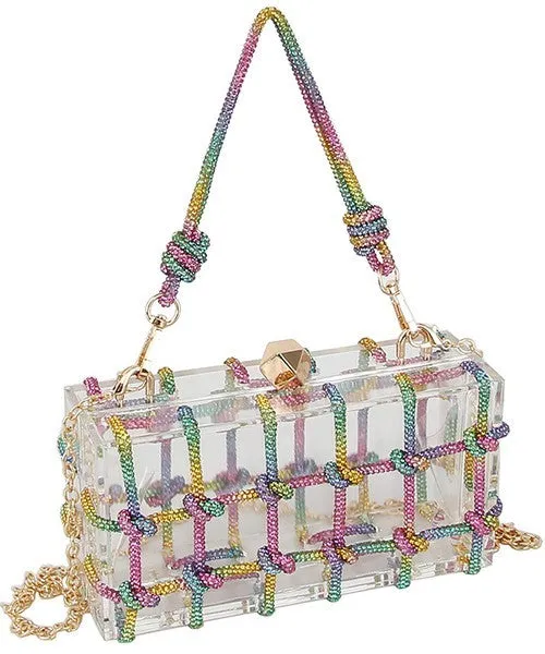 Crystal Cage Acrylic Bag