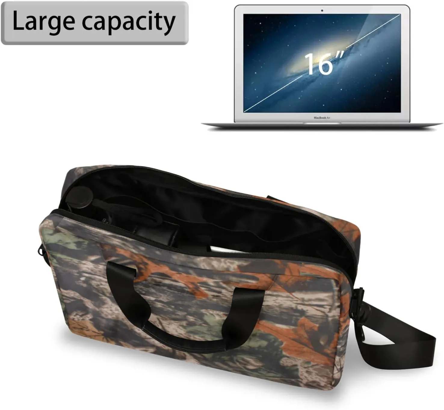 Cute Laptop Shoulder Bag for Women Men, Computer Laptop Bag Laptop Sleeve Case Laptop Satchel Briefcase Carrying Bag QA-1