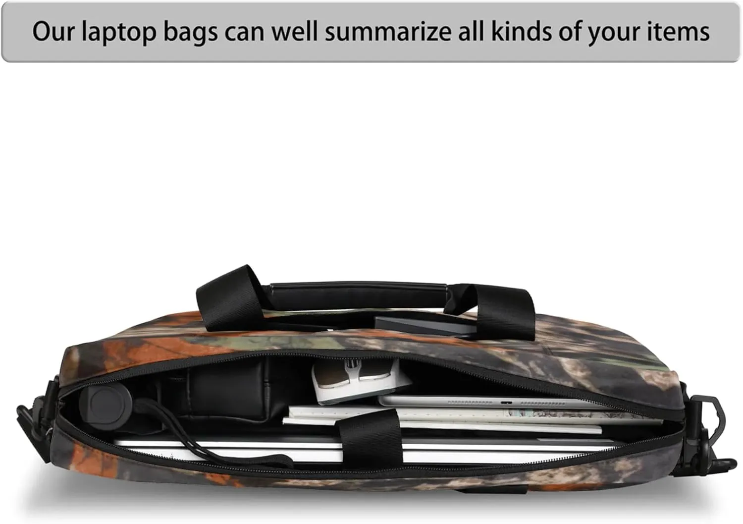 Cute Laptop Shoulder Bag for Women Men, Computer Laptop Bag Laptop Sleeve Case Laptop Satchel Briefcase Carrying Bag QA-1