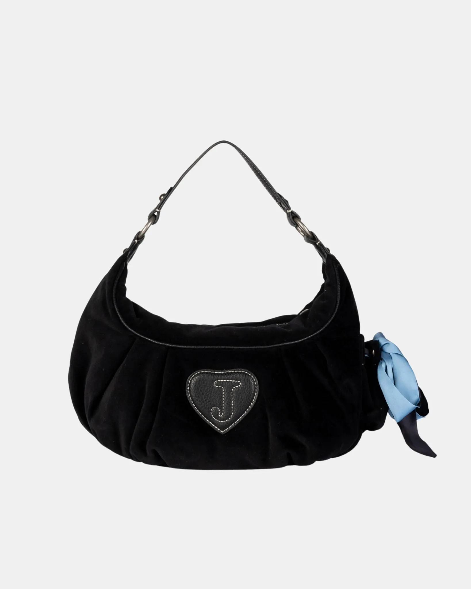 Daydreamer Palm Medium Hobo Bag Black