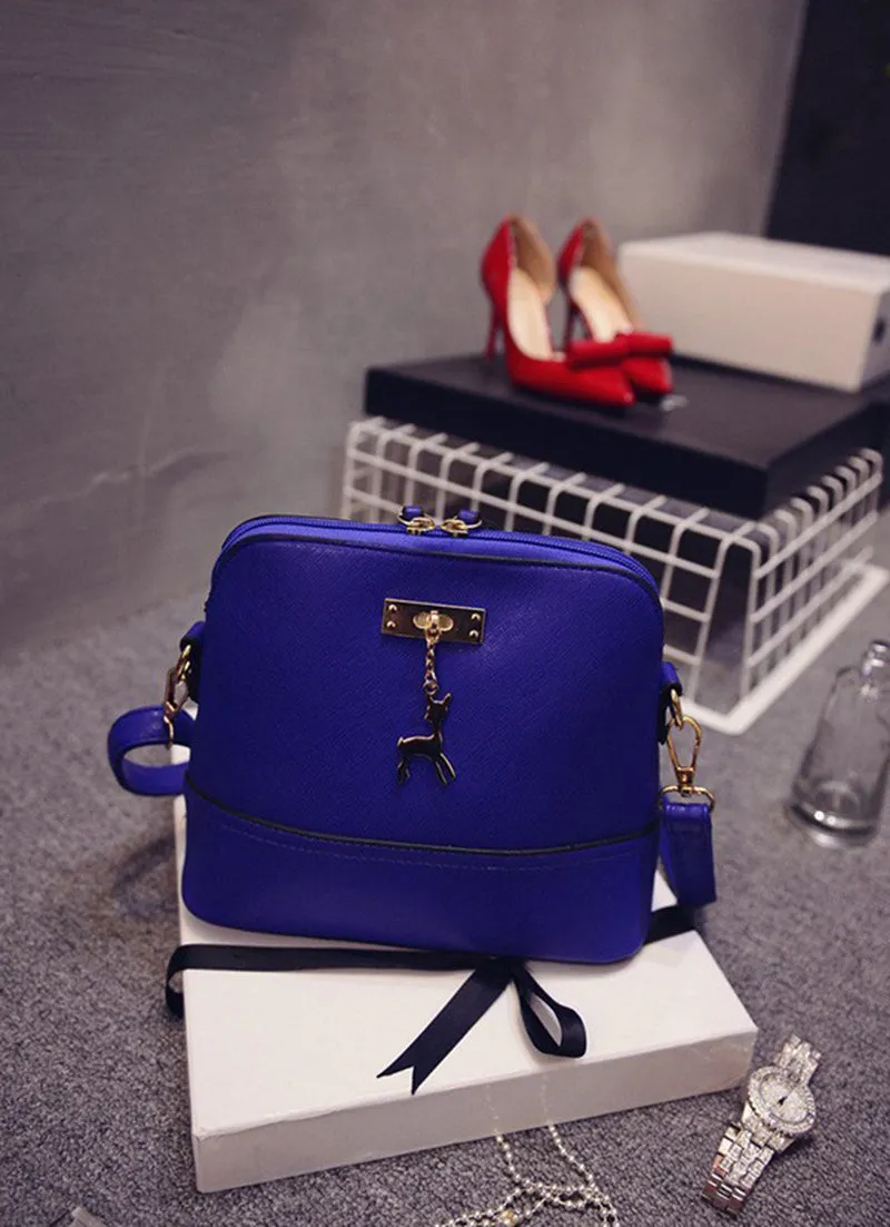 Deer With Small Certified Bag Fashion Toy Door-to-door delivery Leather Shell Vintage Bags
