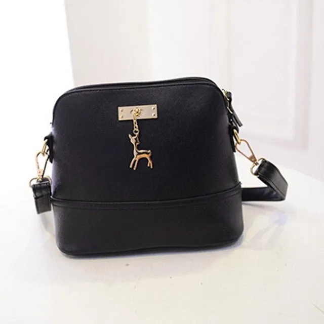 Deer With Small Certified Bag Fashion Toy Door-to-door delivery Leather Shell Vintage Bags