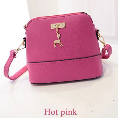 Deer With Small Certified Bag Fashion Toy Door-to-door delivery Leather Shell Vintage Bags